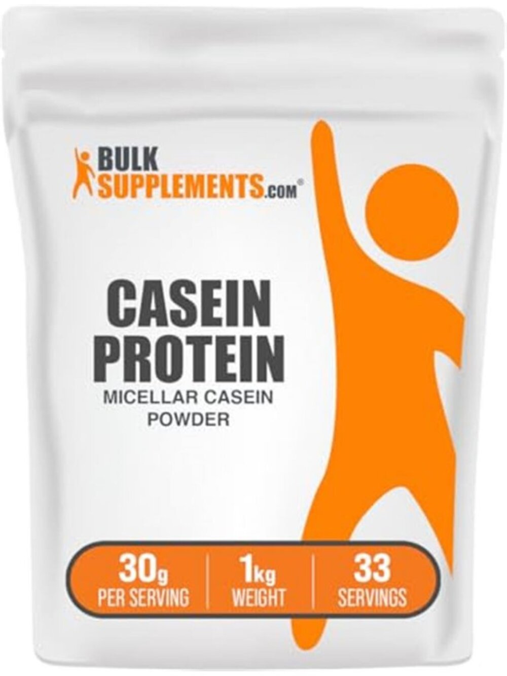 Casein Protein Powder - Micellar Casein Powder, Slow Digesting Protein - E